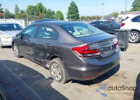 2015 Honda Civic Lx from USA, damaged, VIN 19XFB2F52FE035481